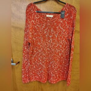 Abercrombie & Fitch Open Knit Relaxed Lightweight Sweater